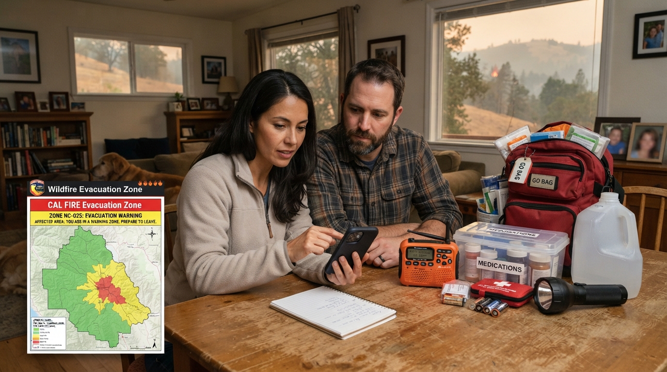 Butte County ALERT FM used with evacuation and wildfire preparedness plans